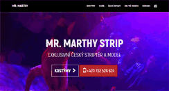 Desktop Screenshot of marthystriptyz.cz